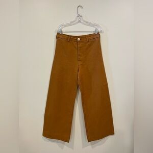 Jesse Kamm Sailor Pants - size 10 - CLAY